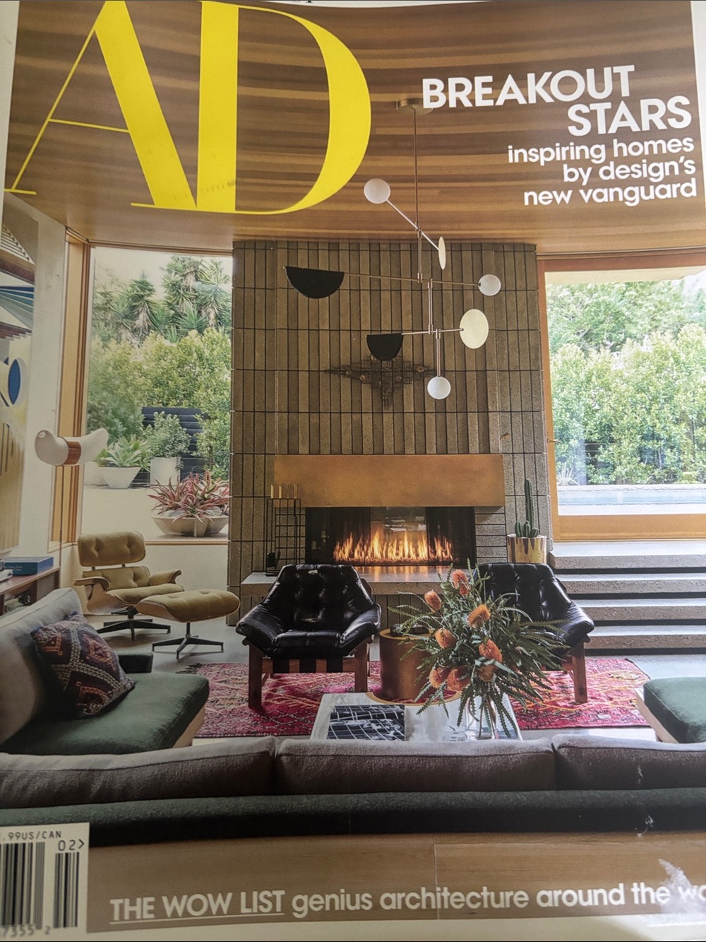 February 2024 issue of Architectural Digest,
